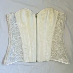 ivory corset